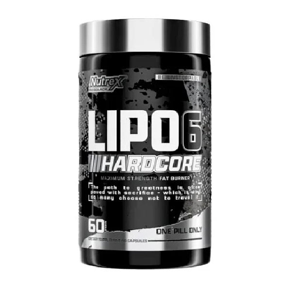 Lipo6 Hardcore 60 caps by Nutrex Research for rapid weight loss