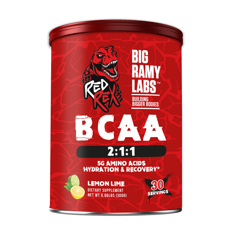 Red Rex BCAA with 30 Serving for Muscle Building and Muscle Recovery: