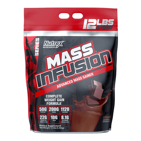 12lb bag of Mass Infusion by Nutrex Research: best weight gain and muscle building