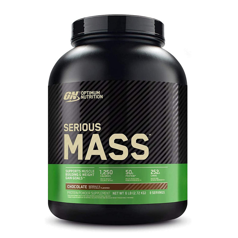 3kg box of serious mass gainer 3kg by optimum nutrition for weight gain and muscle mass.