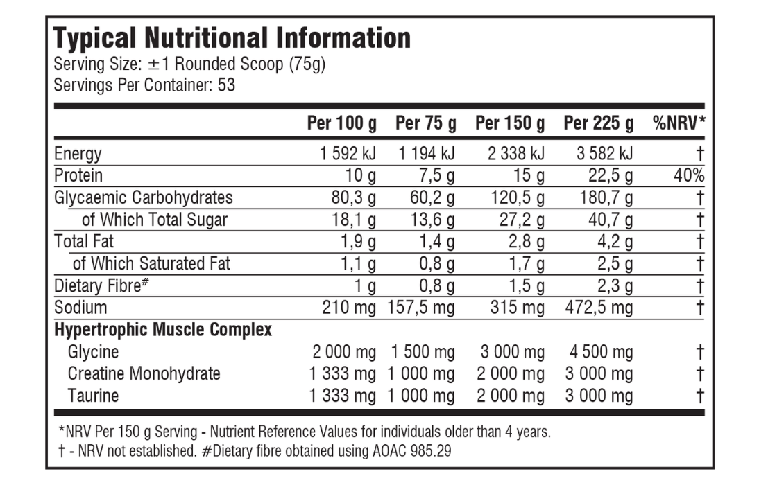Anabolic Muscle 4kg by SSA Supplements: Best Muscle and Weight Gainer in Pakistan: 