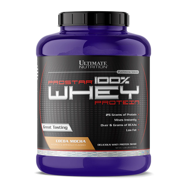 Prostar 100% Whey Protein 5.28lbs BY Ultimate Nutrition for Muscle recovery and muscle building