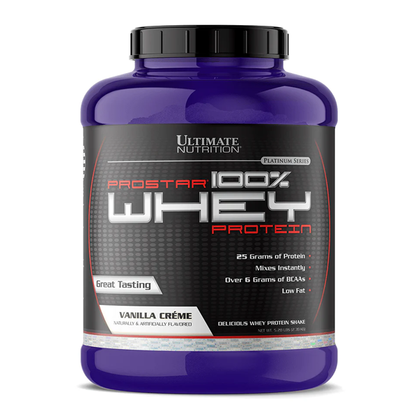 Prostar 100% Whey Protein 5.28lbs BY Ultimate Nutrition for Muscle recovery and muscle building