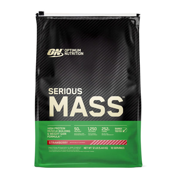picture of Serious mass gainer bag for weight gain and muscle growth, by optimum nutrition