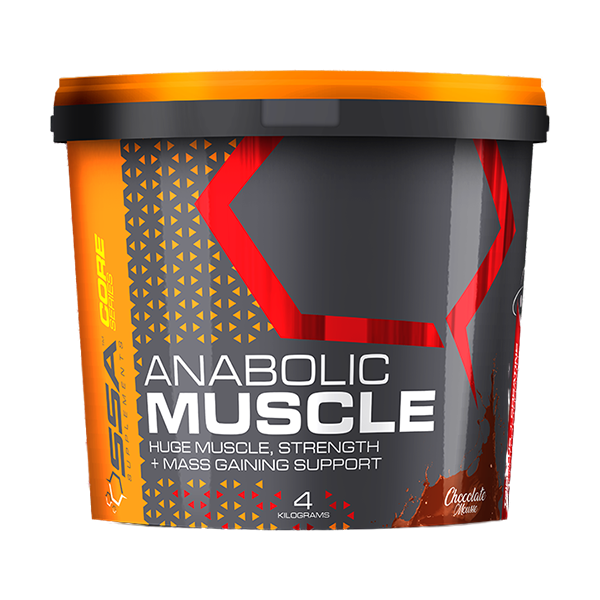 Anabolic Muscle 4kg by SSA Supplements: Best Muscle and Weight Gainer in Pakistan: 